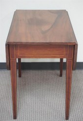 FEDERAL STYLE SATINWOOD INLAID