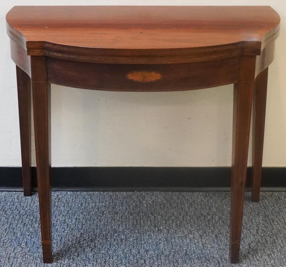 FEDERAL STYLE SATINWOOD INLAID