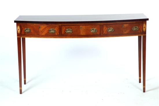 FEDERAL STYLE SIDEBOARD.  Hickory