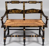 FEDERAL STYLE STENCILED BLACK