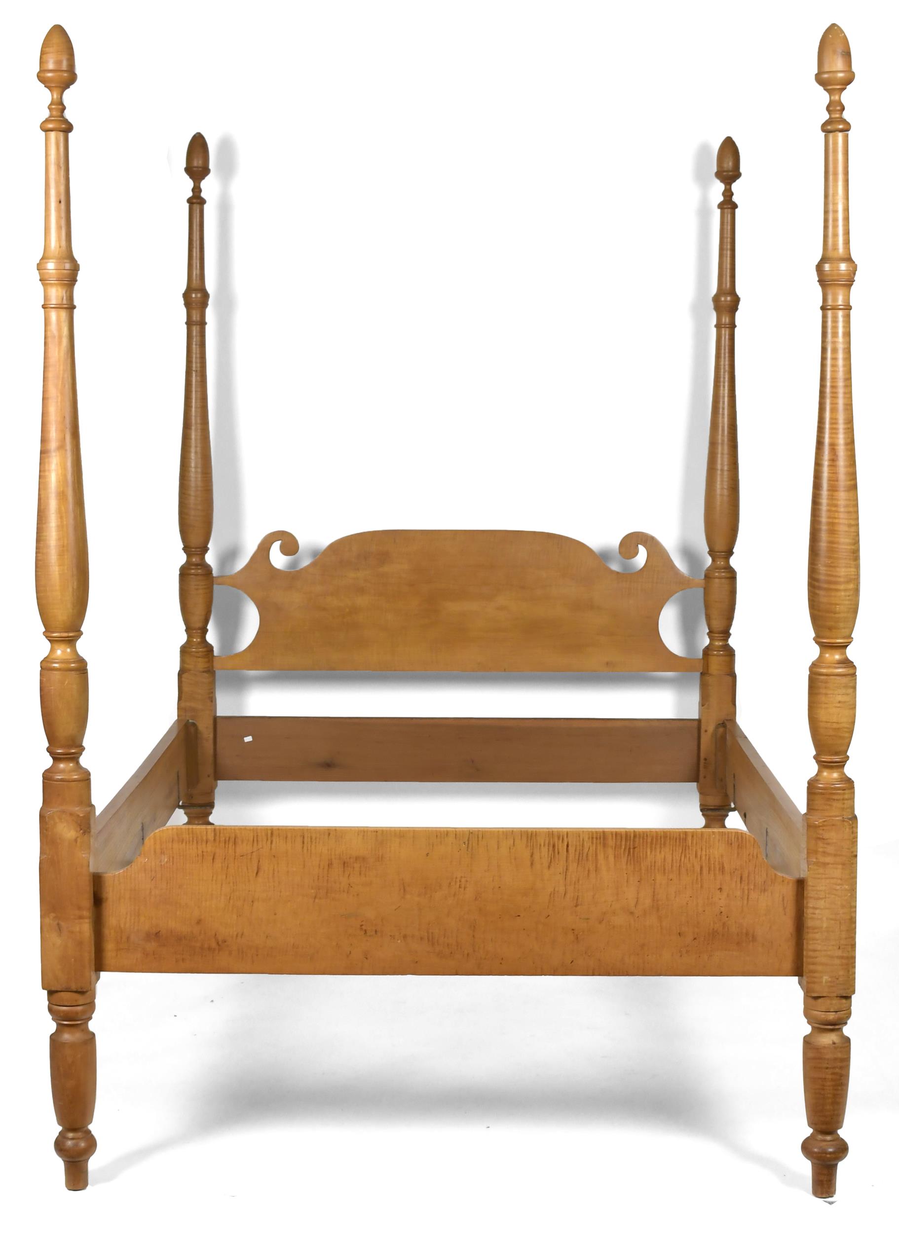 FEDERAL STYLE TIGER MAPLE 19TH C.