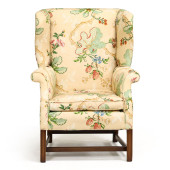 FEDERAL STYLE UPHOLSTERED EASY