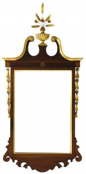 FEDERAL STYLE WALL MIRROR, MAH
