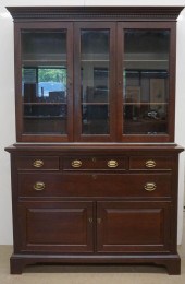 FEDERAL STYLE WALNUT TWO PART