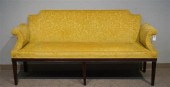 FEDERAL STYLE YELLOW UPHOLSTER