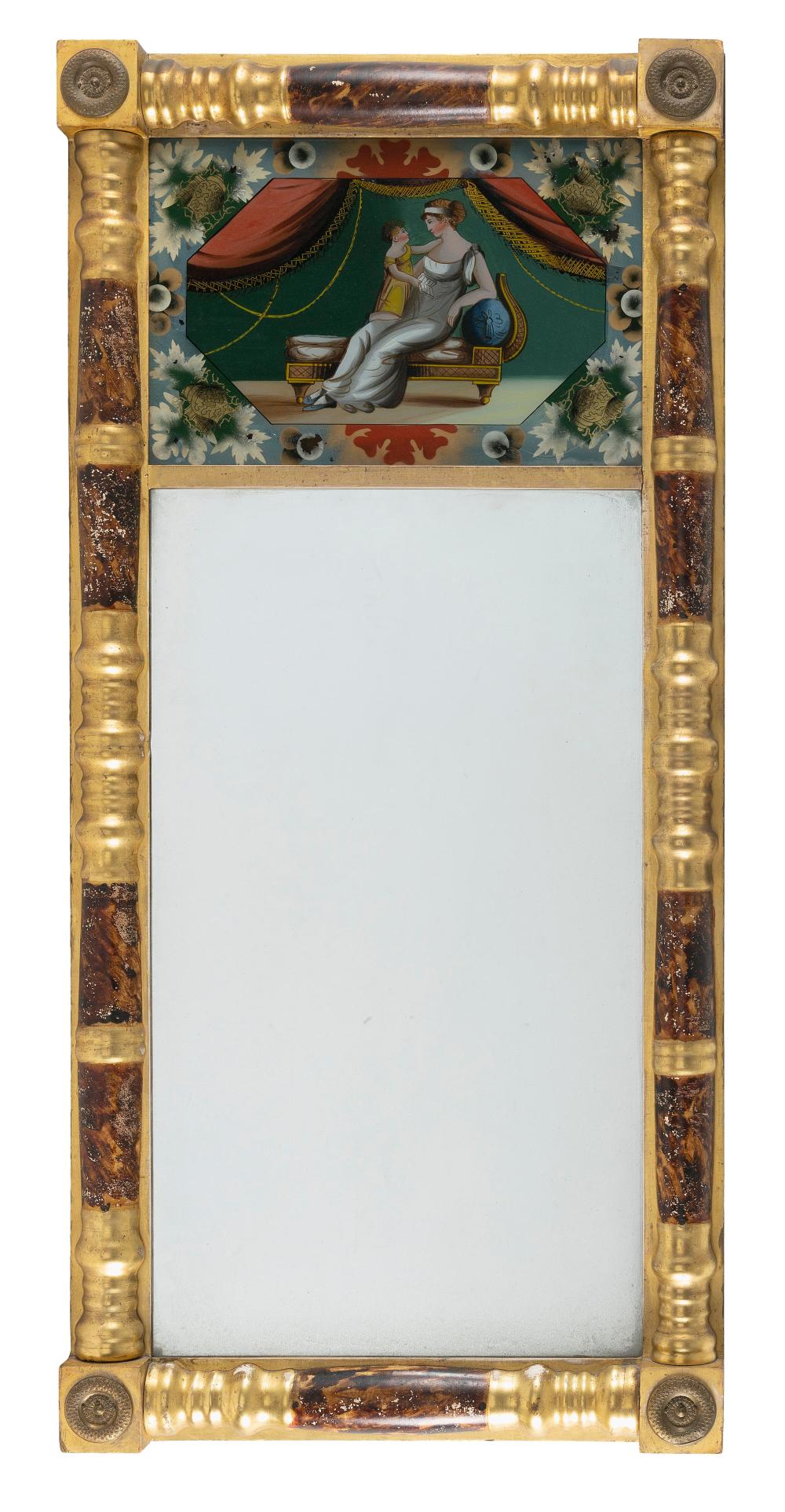 FEDERAL TABERNACLE MIRROR 19TH