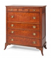 FEDERAL TALL CHEST CONNECTICUT