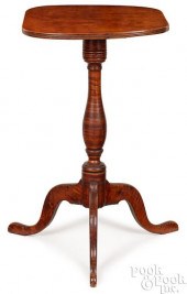 FEDERAL TIGER MAPLE CANDLESTAN