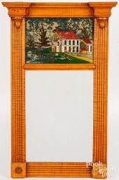 FEDERAL TIGER MAPLE MIRROR, 19