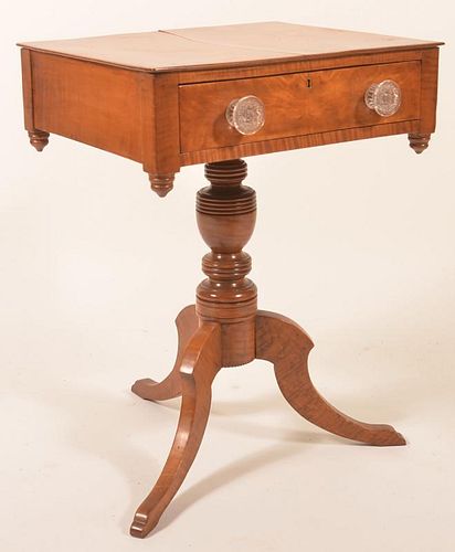 FEDERAL TIGER MAPLE PEDESTAL BASE