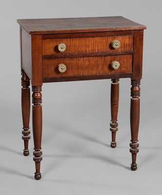 Federal Tiger Maple Table