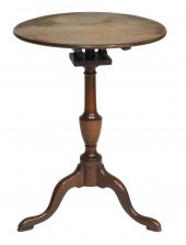 FEDERAL TILT-TOP CANDLESTAND,
