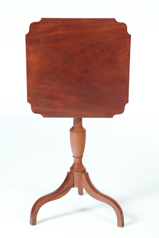 FEDERAL TILT-TOP CANDLESTAND. 