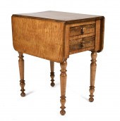 FEDERAL TWO DRAWER TIGER MAPLE