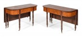 FEDERAL TWO-PART BANQUET TABLE