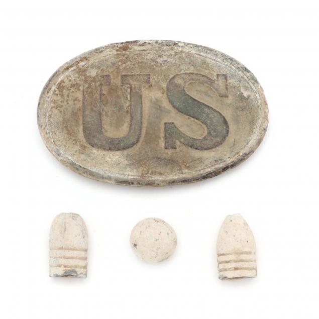 FEDERAL US BELT PLATE WITH "PUPPY