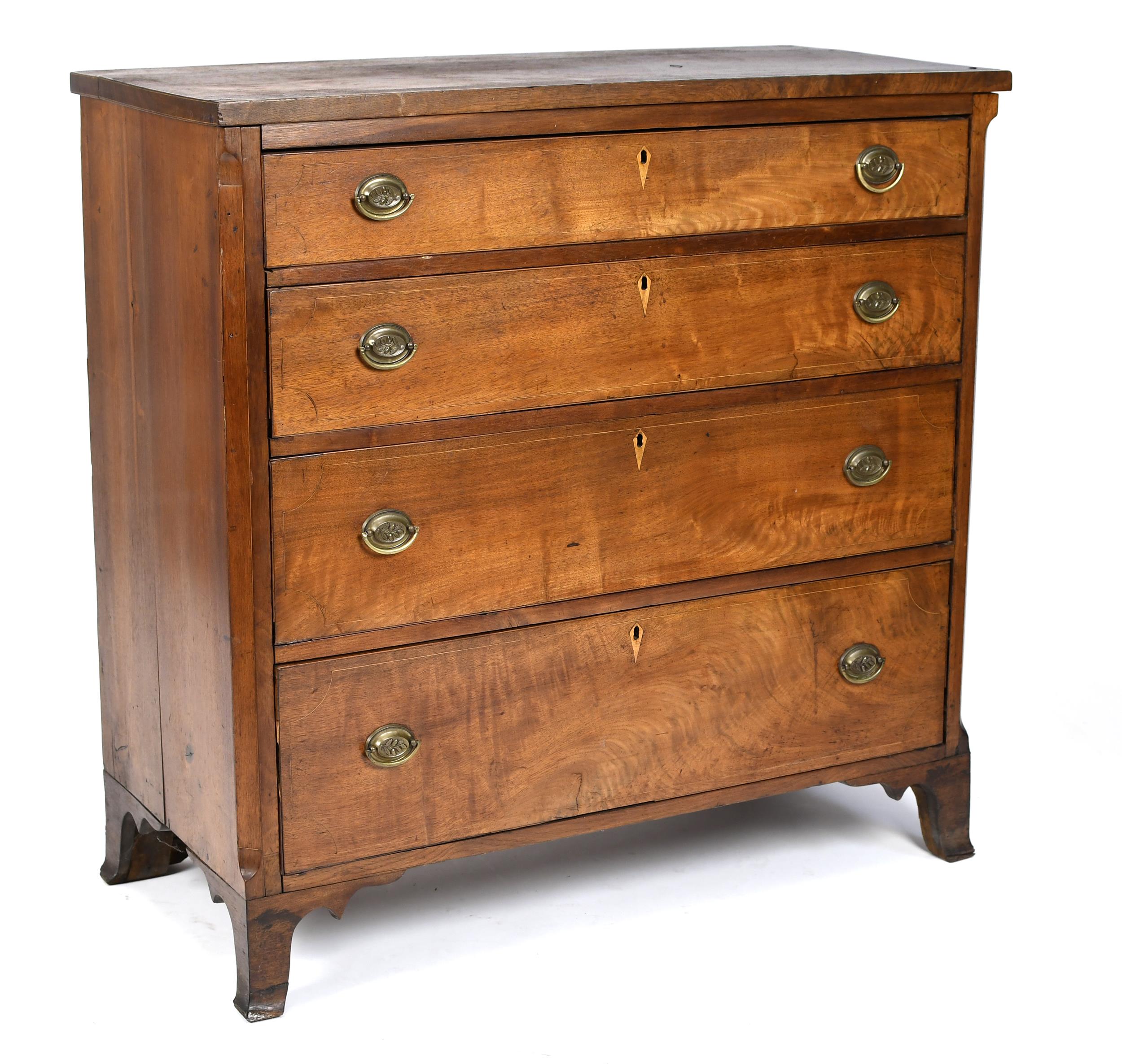 FEDERAL VIRGINIA INLAID WALNUT