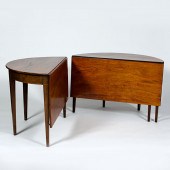 Federal Walnut Banquet Table A