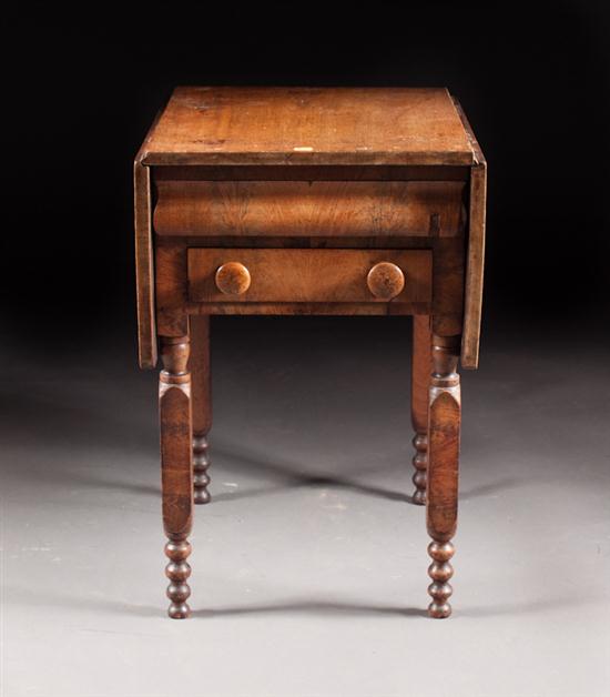 Federal walnut drop leaf