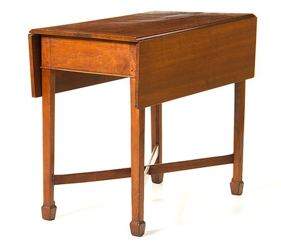 Federal walnut Pembroke table