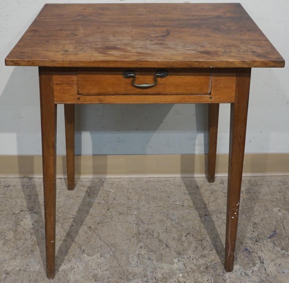 FEDERAL WALNUT SINGLE-DRAWER SIDE