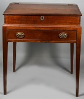 FEDERAL WALNUT SLANT FRONT LEC