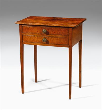 Federal walnut workstand    early