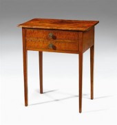 Federal walnut workstand    ea