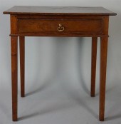 FEDERAL WALNUT WORK/TAP TABLEF