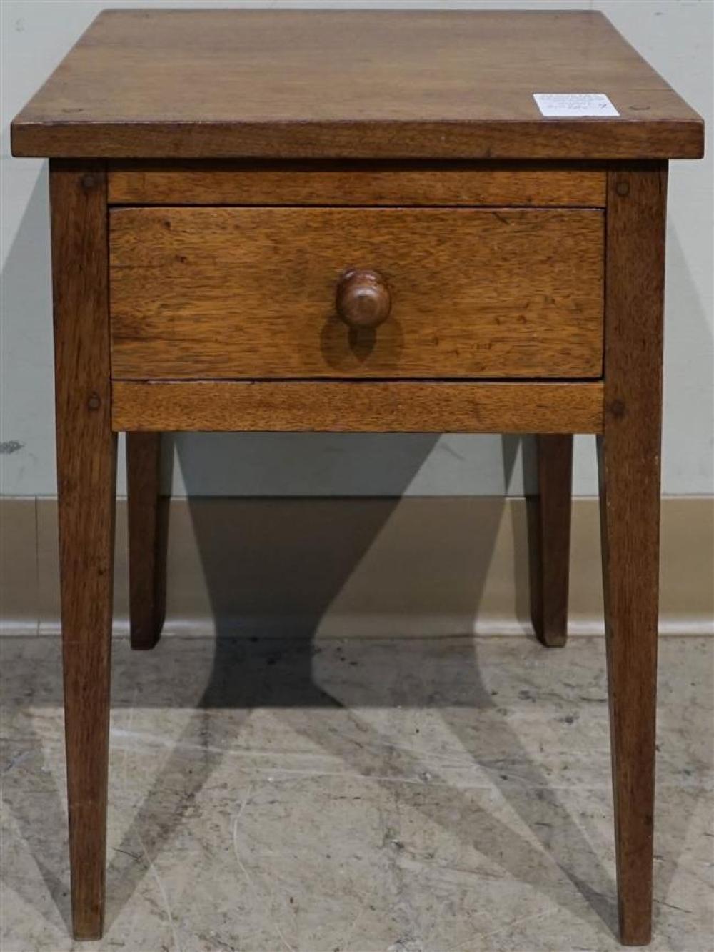FEDERAL WALNUT YOUTH BEDSIDE TABLE,
