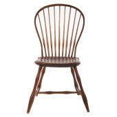 FEDERAL WINDSOR CHAIR, BY ELIJ