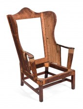 FEDERAL WING CHAIR CIRCA 1800