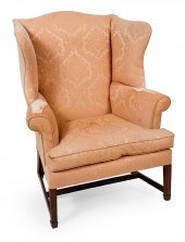 FEDERAL WING CHAIR LATE 18TH C