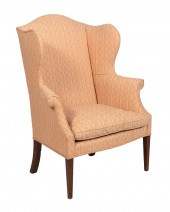 FEDERAL WING CHAIR MASSACHUSET