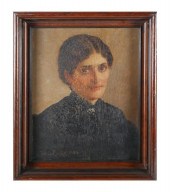 FEDOR ENCKE, OIL, PORTRAIT, 18