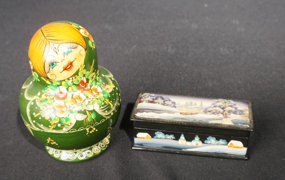 FEDOSKINO LANDSCAPE RUSSIAN LACQUER