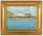 FELICE HROVAT: PIERoil on pane