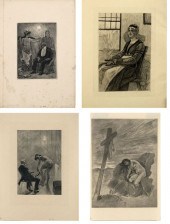 Felicien Rops Eighteen etching
