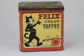 FELIX CREAM TOFFEE TIN R.K. Co
