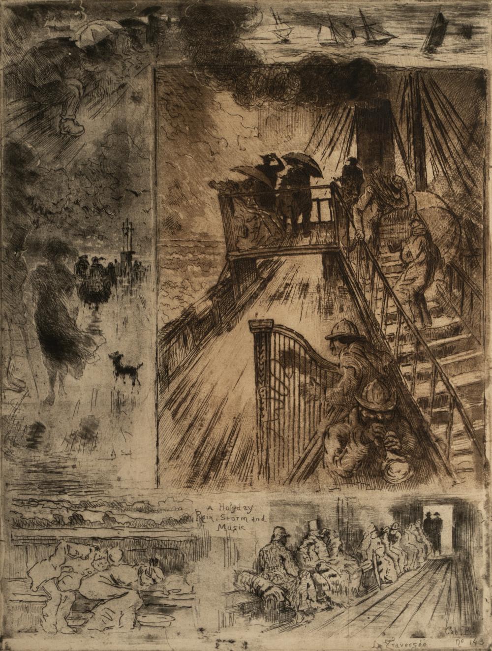 FELIX HILAIRE BUHOT (1847–1898): LA
