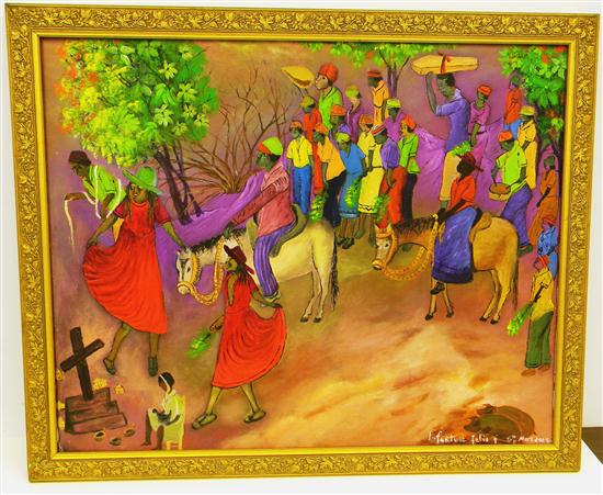 Felix Lafortune  oil on canvas 