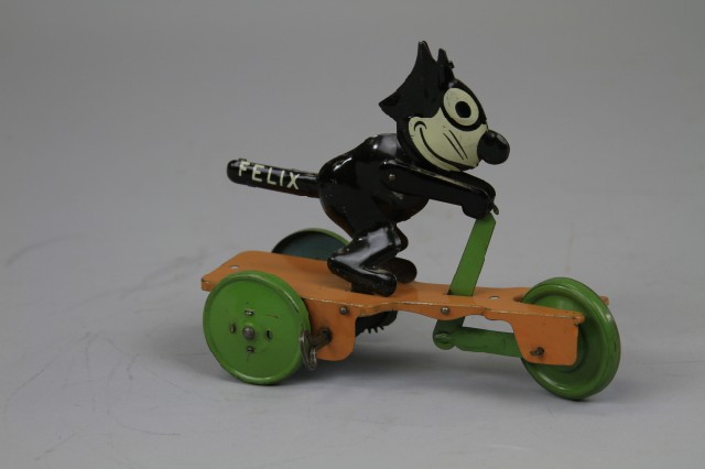 FELIX ON SCOOTER Nifty lithographed