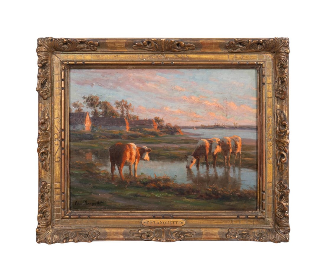 FELIX PLANQUETTE, COWS IN