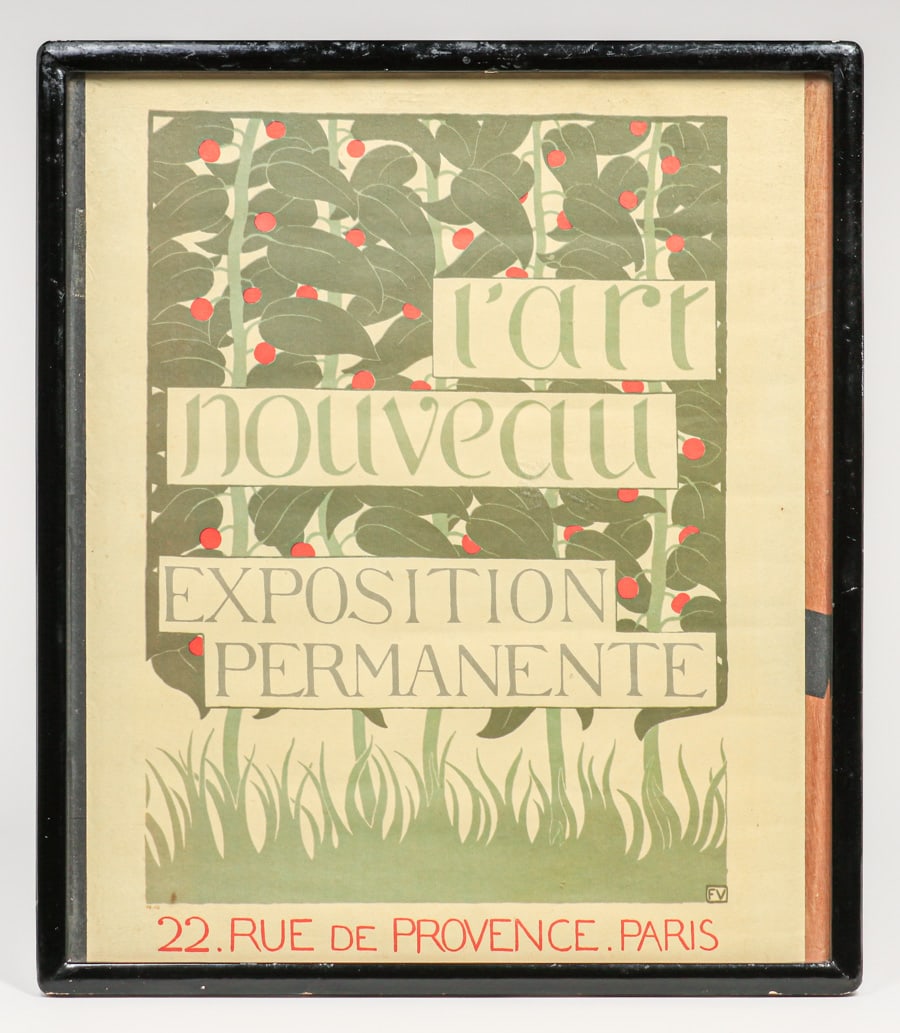 FéLIX VALLOTTON POSTER FOR