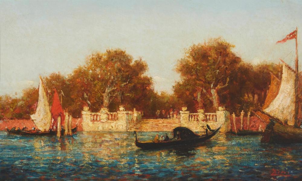 FELIX ZIEM, (1821-1911, FRENCH),