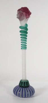 FELLERMAN RAABE ART GLASS TOWE