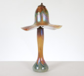 FELLERMAN STYLE ART GLASS TABL