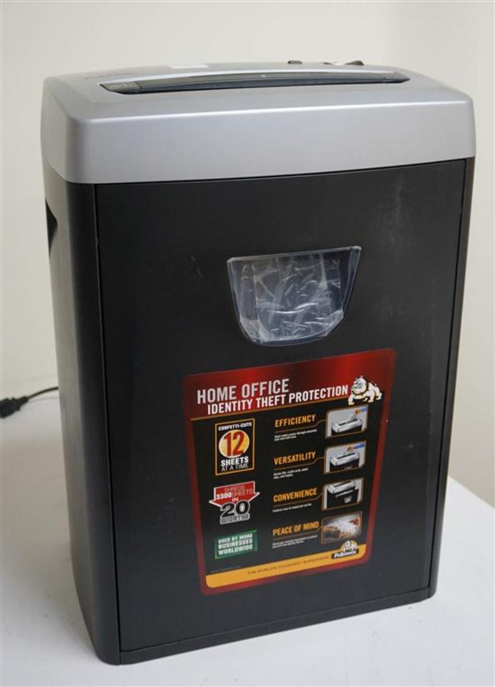 FELLOWES MODEL DM12C PAPER