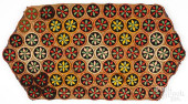 FELT PENNY STYLE TABLE THROW,