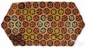 FELT PENNY STYLE TABLE THROW,